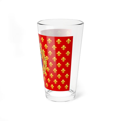 Naval Flag of the Kingdom of France Galley Ensign (France) Pint Glass 16oz