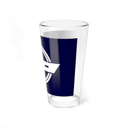 Flag of Misasa Tottori (Japan) Pint Glass 16oz