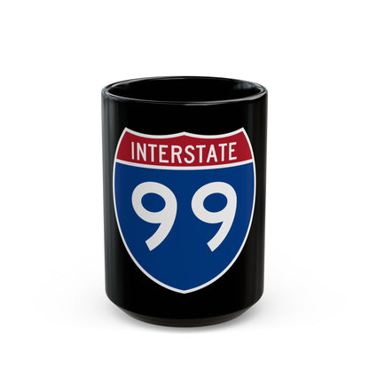 Interstate 99 (U.S. Highways) Black Coffee Mug