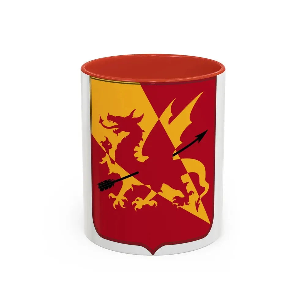 562nd Air Defense Artillery Regiment v2 (U.S. Army) Accent Coffee Mug 11oz Red - Go Mug Yourself