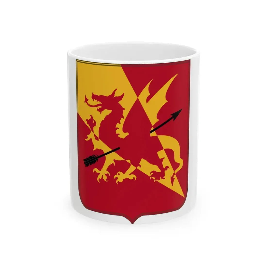 562nd Air Defense Artillery Regiment v2 (U.S. Army) White Coffee Mug 11oz - Go Mug Yourself