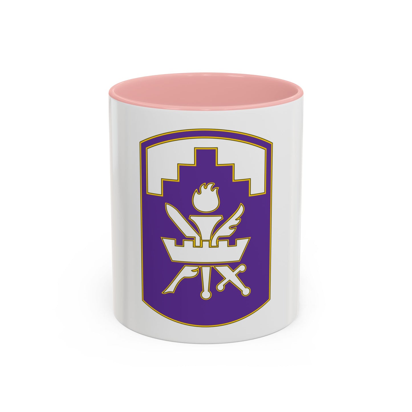 353 Civil Affairs Command 3 (U.S. Army) Accent Coffee Mug