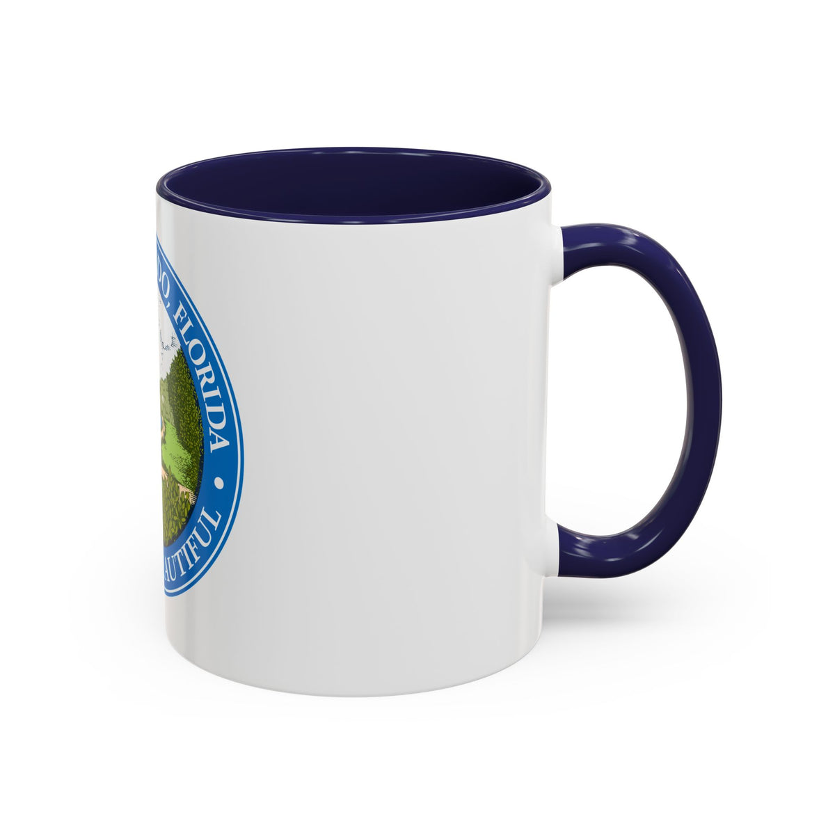 Seal of Orlando Florida - Accent Coffee Mug