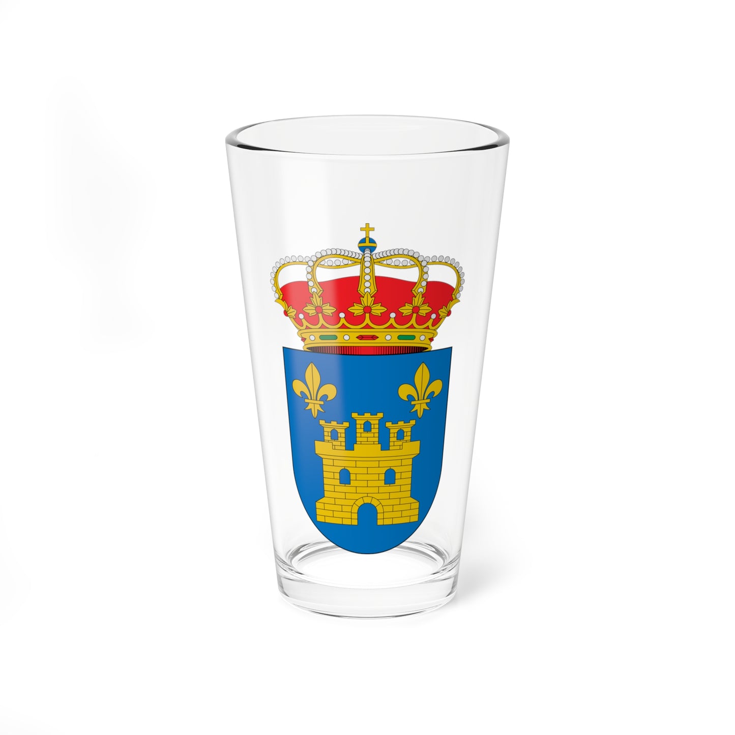 Escudo de Abadín Lugo (Spain) (Coat of Arms) Pint Glass 16oz