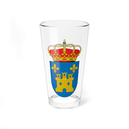 Escudo de Abadín Lugo (Spain) (Coat of Arms) Pint Glass 16oz