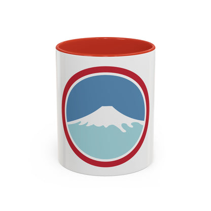 United States Japan Shoulder sleeve insignia (U.S. Army) Accent Coffee Mug