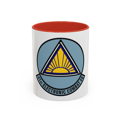 41st Electronic Combat Squadron (U.S. Air Force) Accent Coffee Mug