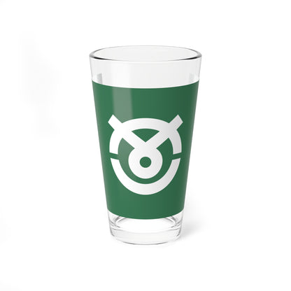 Flag of Hakui Ishikawa (Japan) Pint Glass 16oz