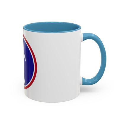 Atlantic Base Commands (U.S. Army) Accent Coffee Mug