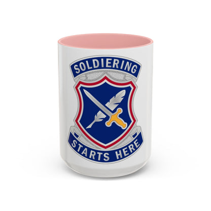 95th Adjutant General Battalion (U.S. Army) Accent Coffee Mug