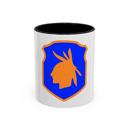 98th Infantry Division (U.S. Army) Accent Coffee Mug