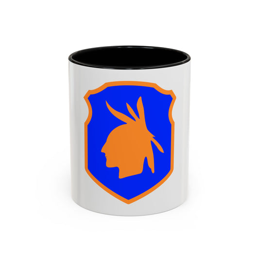 98th Infantry Division (U.S. Army) Accent Coffee Mug