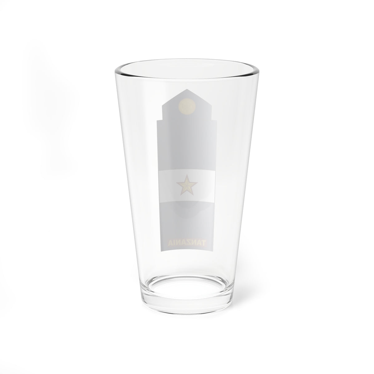 07 Tanzania Air Force OC (Tanzania) (Military Rank) Pint Glass 16oz