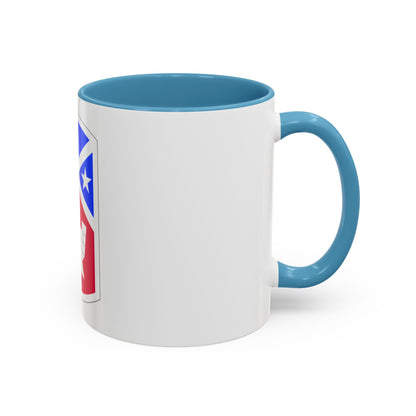 194th Engineer Brigade (U.S. Army) Accent Coffee Mug