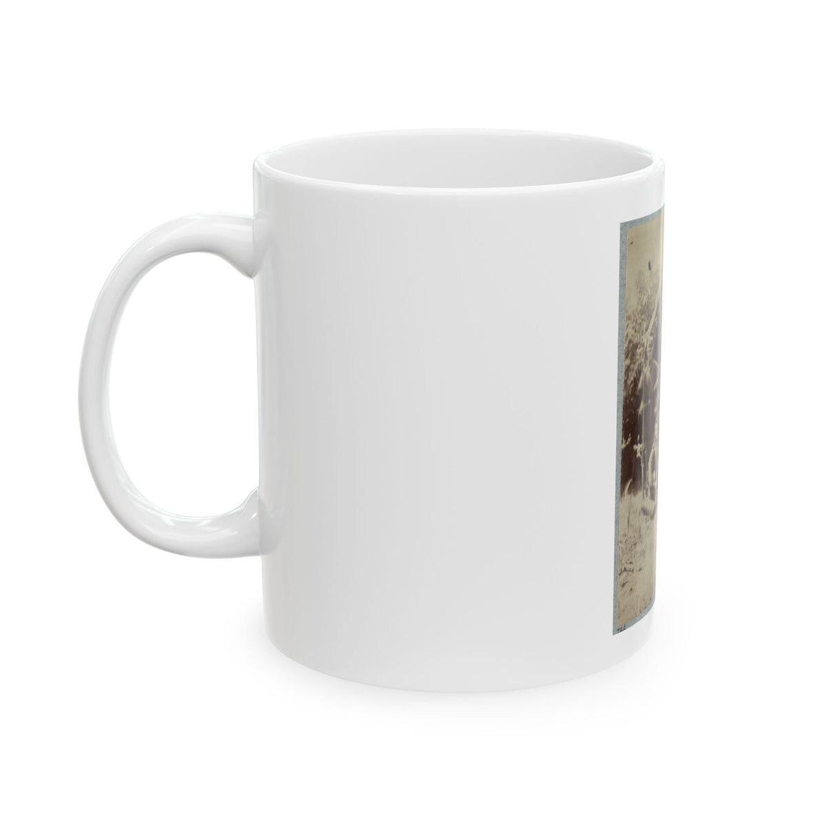 2d Rhode Island Infantry 004 (U.S. Civil War) White Coffee Mug