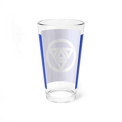 Flag of Aogashima Tokyo (Japan) Pint Glass 16oz