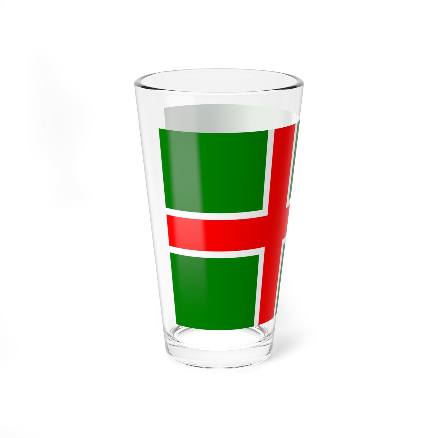 Flag of Smaland (Sweden) Pint Glass 16oz