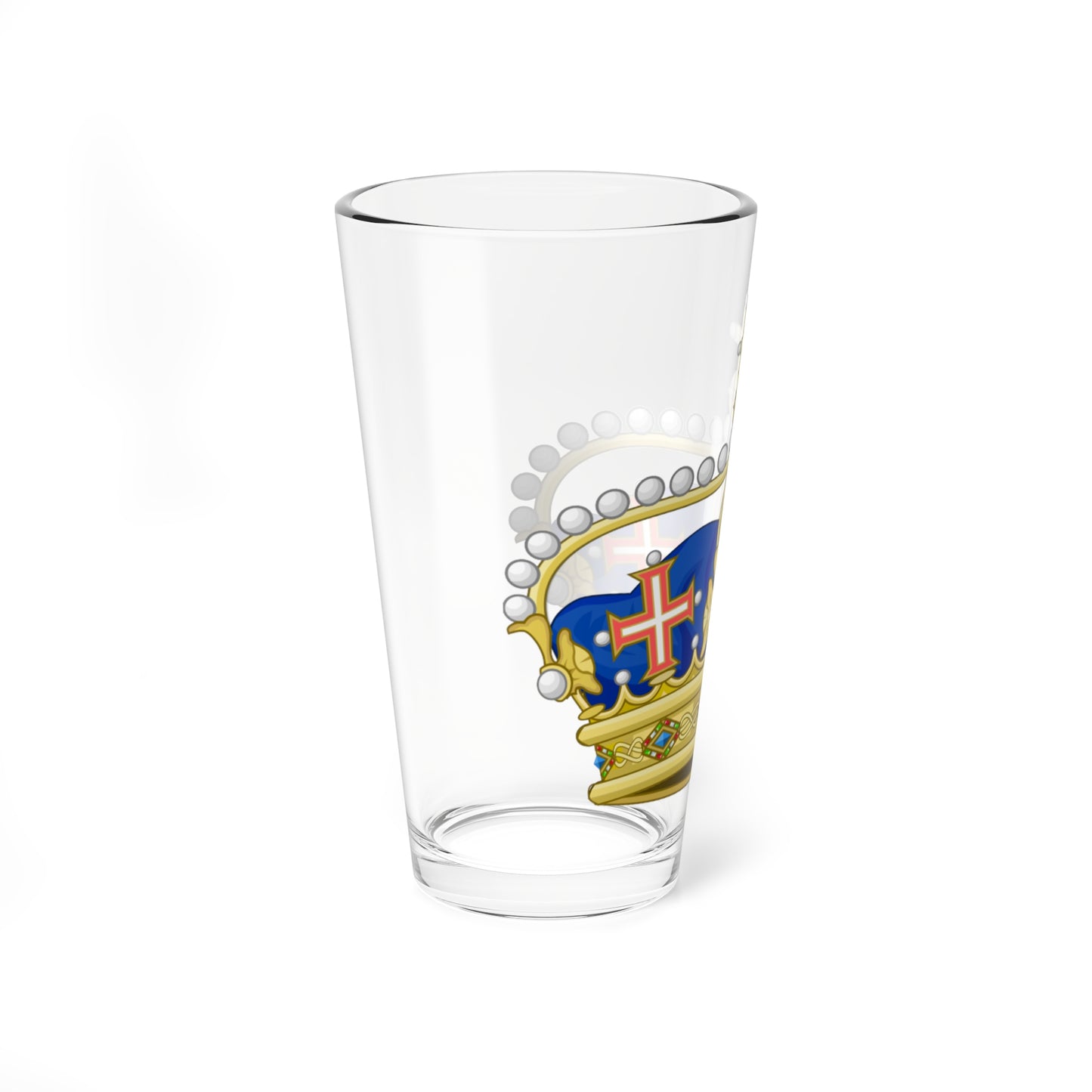 Corona di principe ereditario italiano (Italy) (Coat of Arms) Pint Glass 16oz