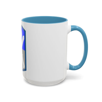 218th Infantry Brigade SSI (U.S. Army) Accent Coffee Mug