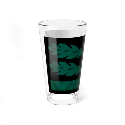 Maj Stubaf OF3 cam slv 1945 (Germany) (Military Rank) Pint Glass 16oz