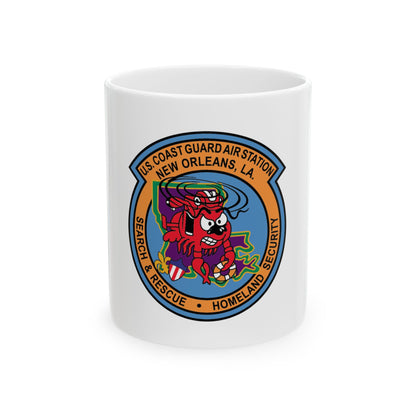 USCG Air Station New Orleans (U.S. Coast Guard) White Coffee Mug