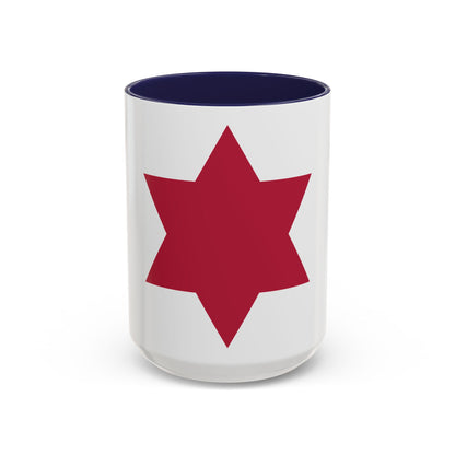 6th Infantry Division (U.S. Army) Accent Coffee Mug