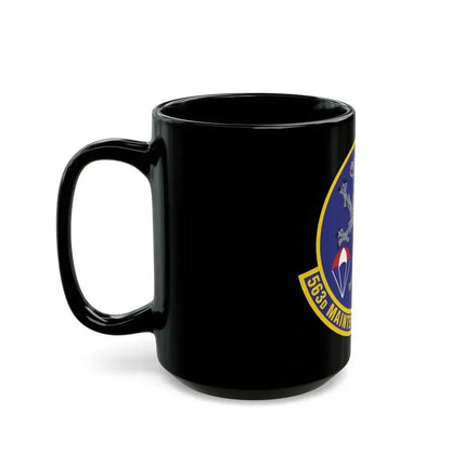 563d Maintenance Squadron (U.S. Air Force) Black Coffee Mug - Go Mug Yourself