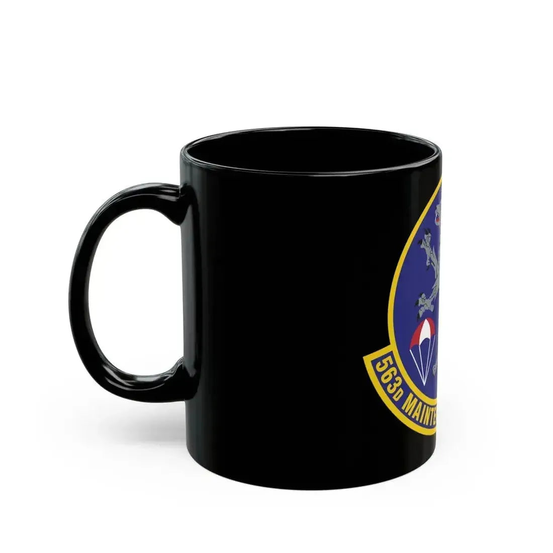 563d Maintenance Squadron (U.S. Air Force) Black Coffee Mug - Go Mug Yourself