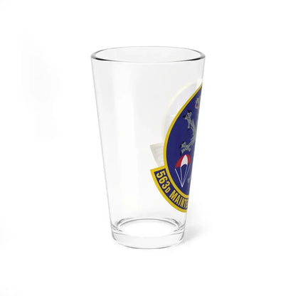 563d Maintenance Squadron (U.S. Air Force) Pint Glass 16oz - Go Mug Yourself