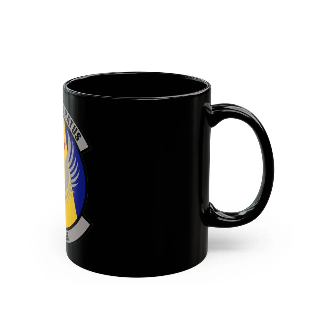 563d Operations Support Squadron (U.S. Air Force) Black Coffee Mug-Go Mug Yourself