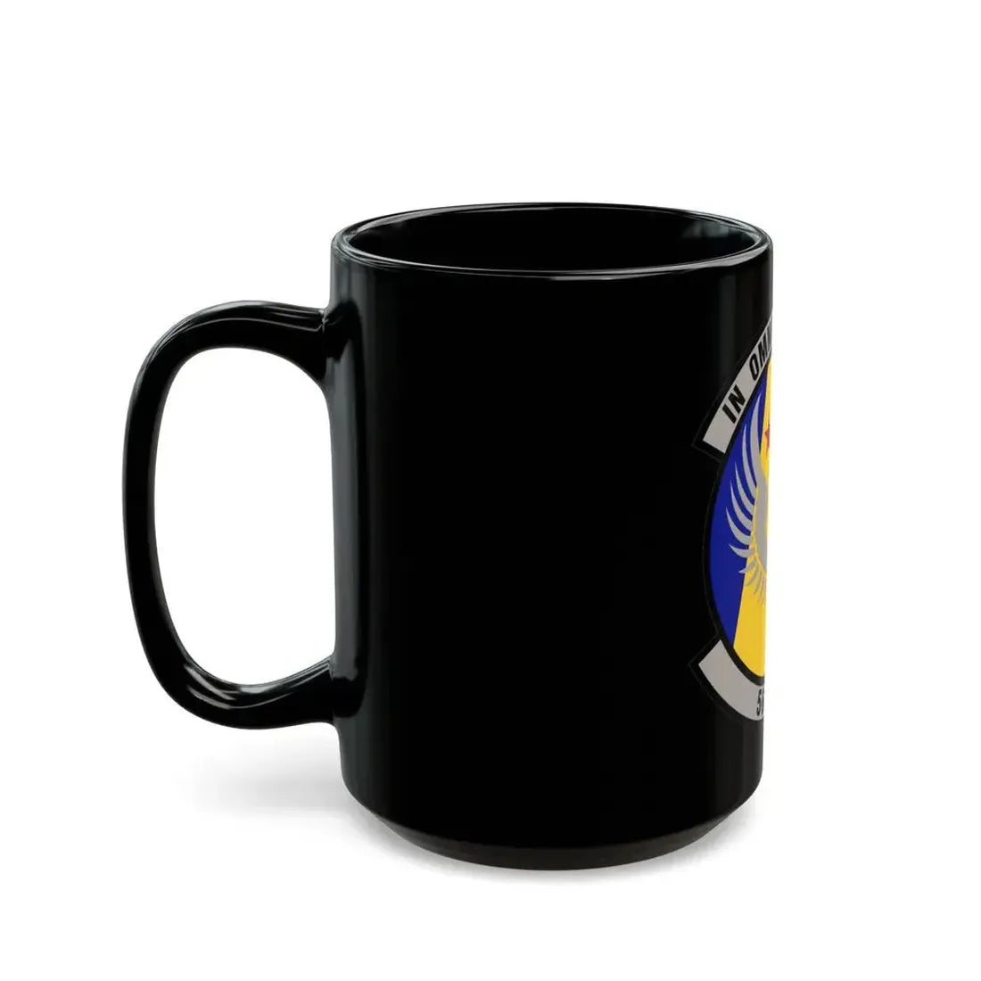 563d Operations Support Squadron (U.S. Air Force) Black Coffee Mug - Go Mug Yourself