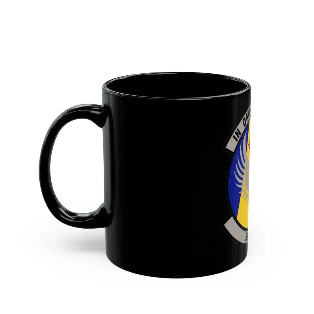 563d Operations Support Squadron (U.S. Air Force) Black Coffee Mug - Go Mug Yourself