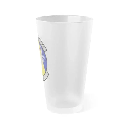 563d Operations Support Squadron (U.S. Air Force) Frosted Pint Glass 16oz - Go Mug Yourself