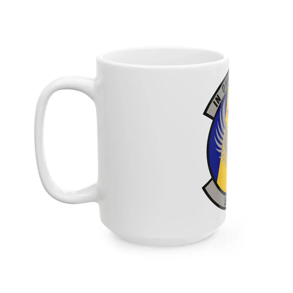 563d Operations Support Squadron (U.S. Air Force) White Coffee Mug - Go Mug Yourself