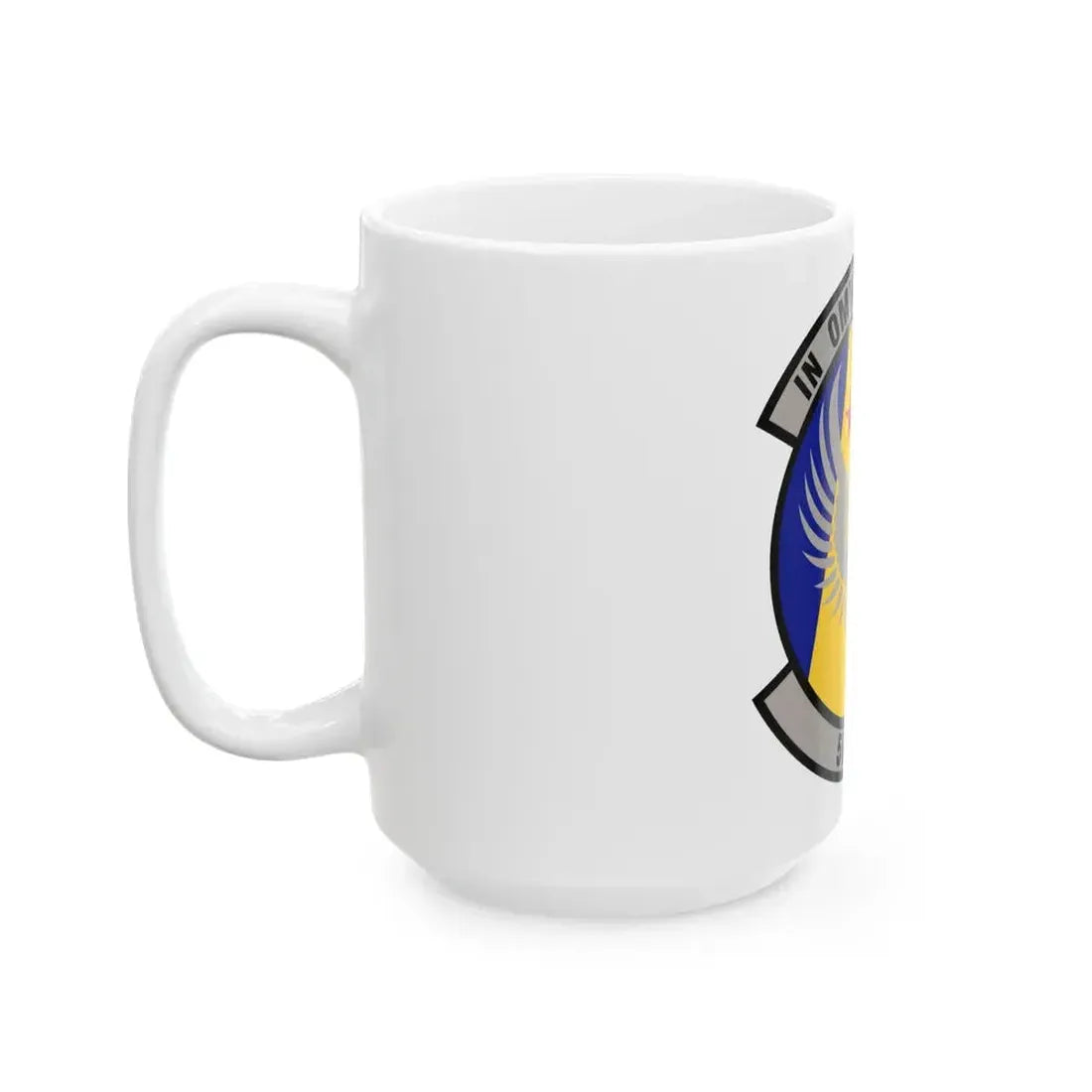 563d Operations Support Squadron (U.S. Air Force) White Coffee Mug - Go Mug Yourself