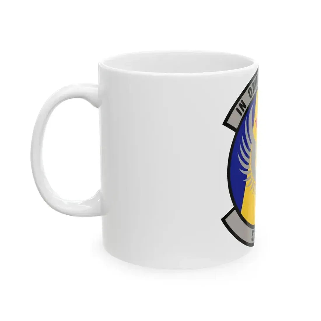 563d Operations Support Squadron (U.S. Air Force) White Coffee Mug - Go Mug Yourself