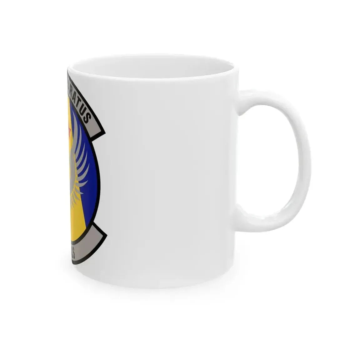 563d Operations Support Squadron (U.S. Air Force) White Coffee Mug - Go Mug Yourself