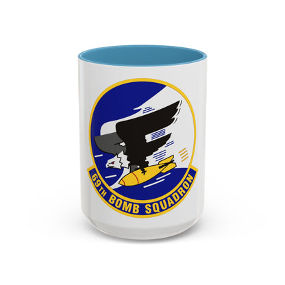 69th Bomb Squadron (U.S. Air Force) Accent Coffee Mug