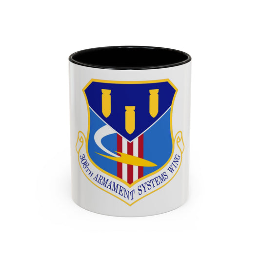 308th Armament Systems Wing (U.S. Air Force) Accent Coffee Mug