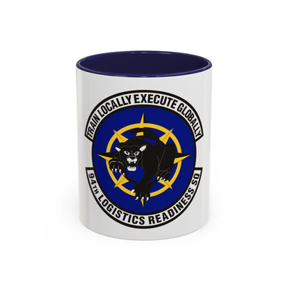 94th Logistics Readiness Squadron (U.S. Air Force) Accent Coffee Mug