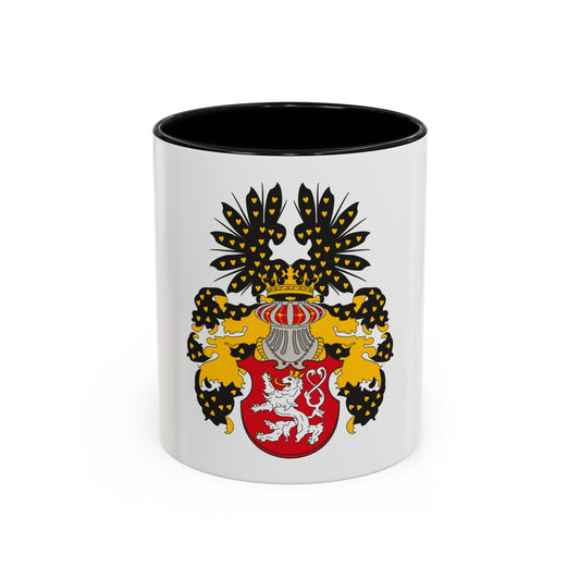 Coat of arms of the Kingdom of Bohemia - Accent Coffee Mug