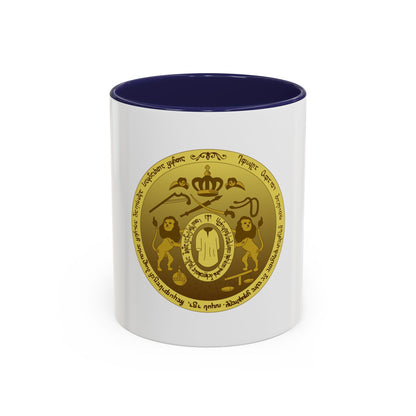 Coat of arms of Kingdom of Kartli-Kakheti - Accent Coffee Mug