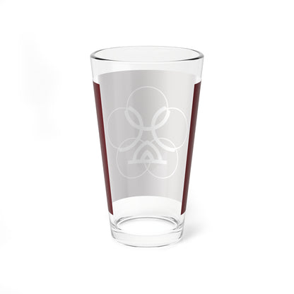 Flag of Mashiki Kumamoto (Japan) Pint Glass 16oz