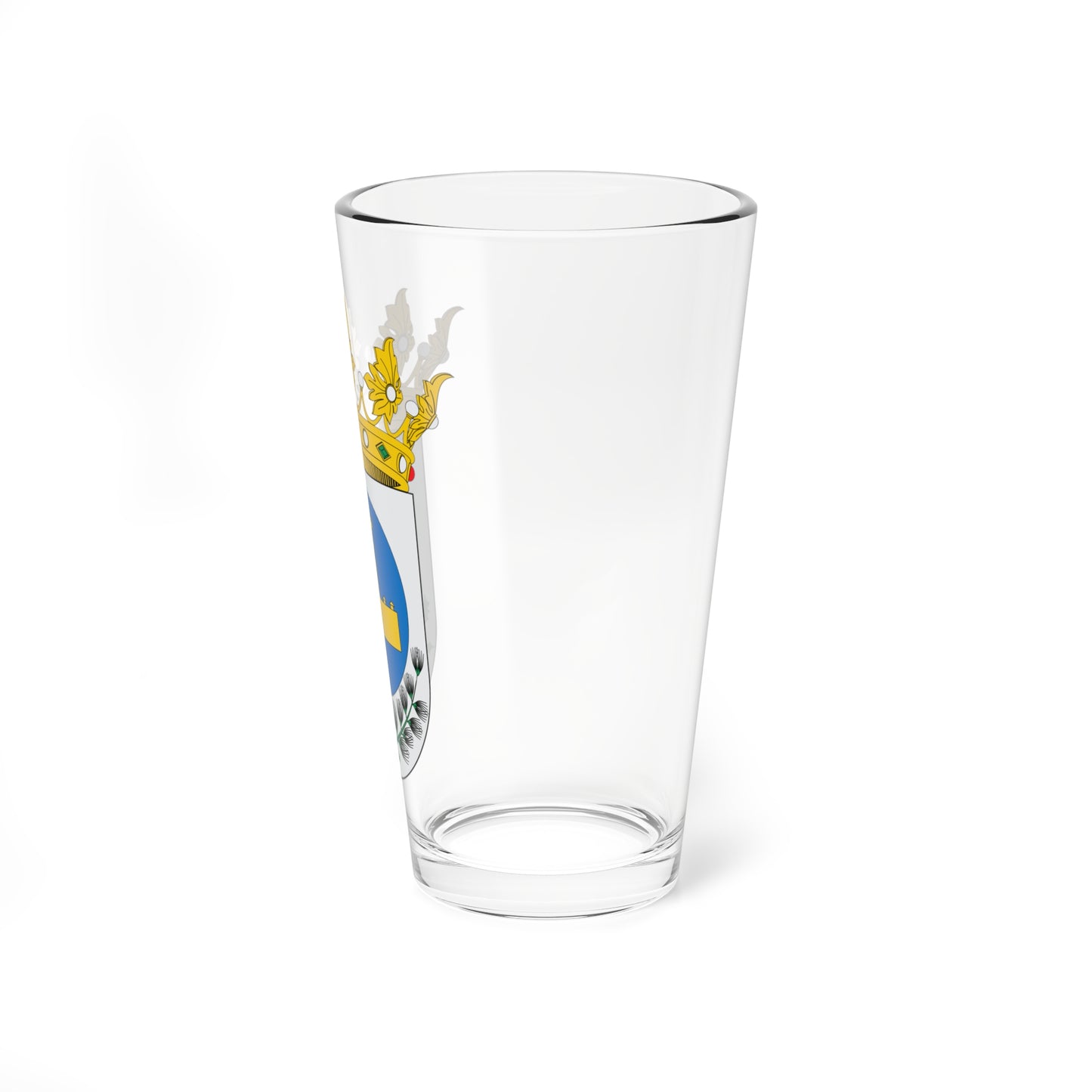 Escudo de Abejuela (Spain) (Coat of Arms) Pint Glass 16oz