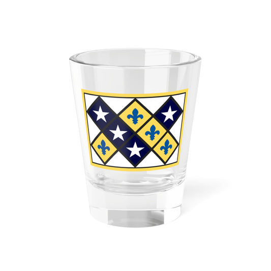 Flag of Prairie du Rocher Illinois (United States) Shot Glass 1.5oz