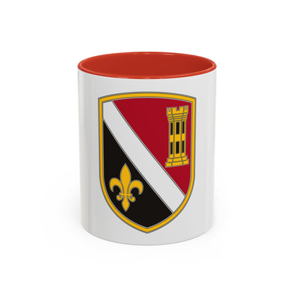 225 Engineer Brigade (U.S. Army) Accent Coffee Mug
