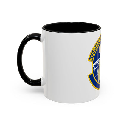 764 Enterprise Sourcing Squadron AFMC (U.S. Air Force) Accent Coffee Mug
