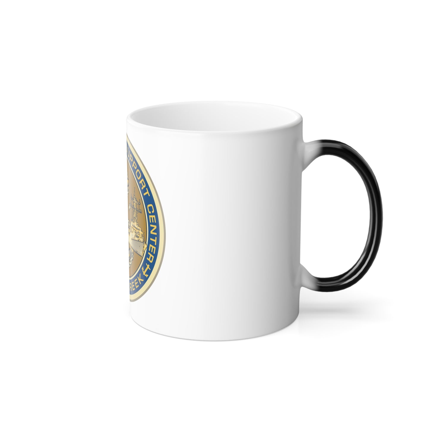 NOSC BC SHIELD (U.S. Navy) Color Changing Mug 11oz