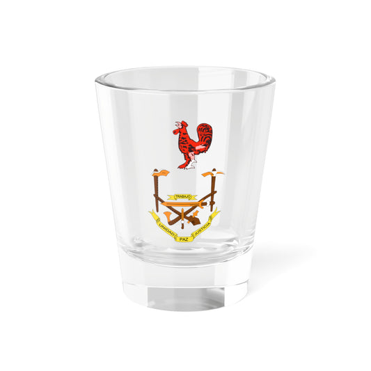 Coat of arms of Equatorial Guinea (1973-1979) - Shot Glass 1.5oz