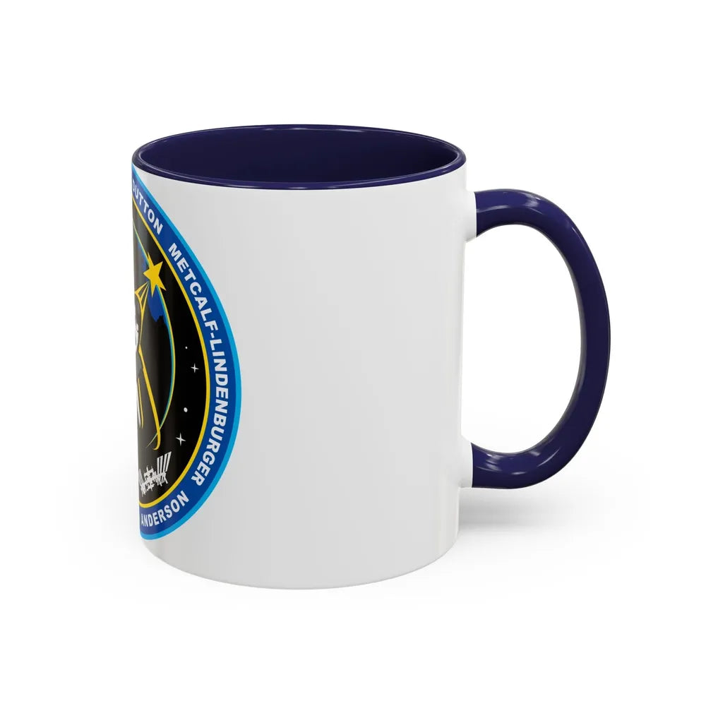 STS 131 (NASA) Accent Coffee Mug-Go Mug Yourself